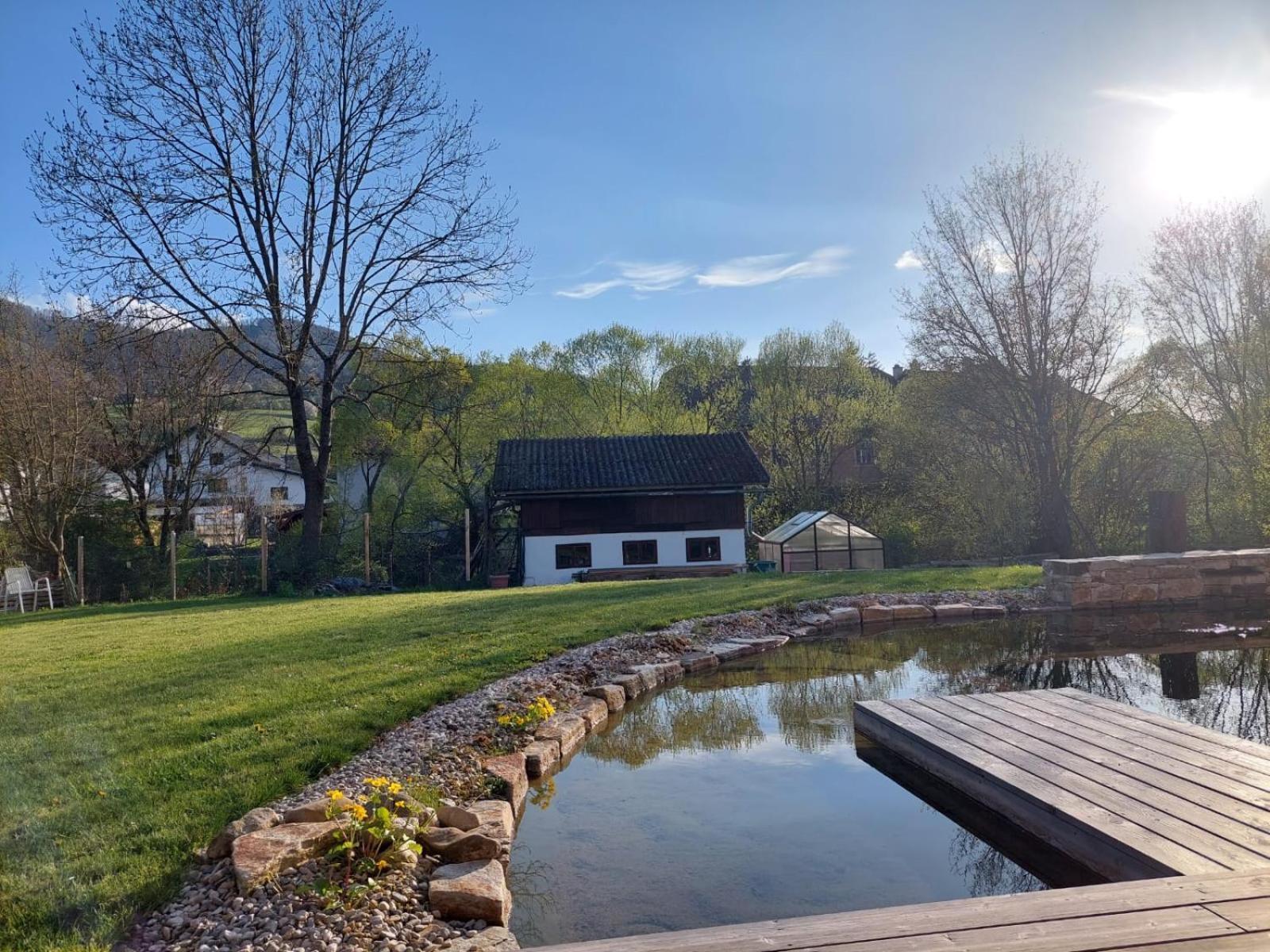 Appartement Am Teich Hainfeld Exteriér fotografie